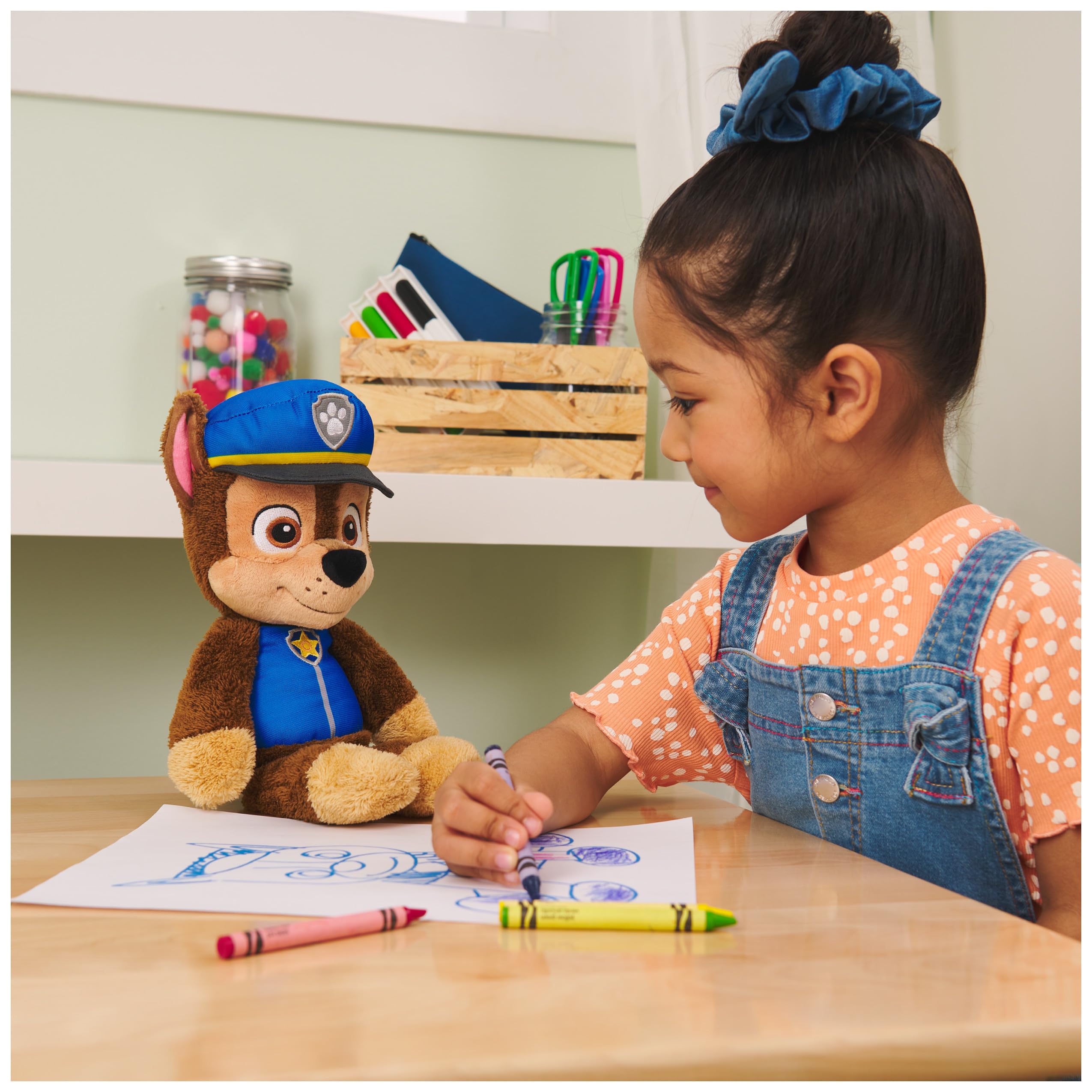 **GUND PAW Patrol Official Chase Plush Toy - 13