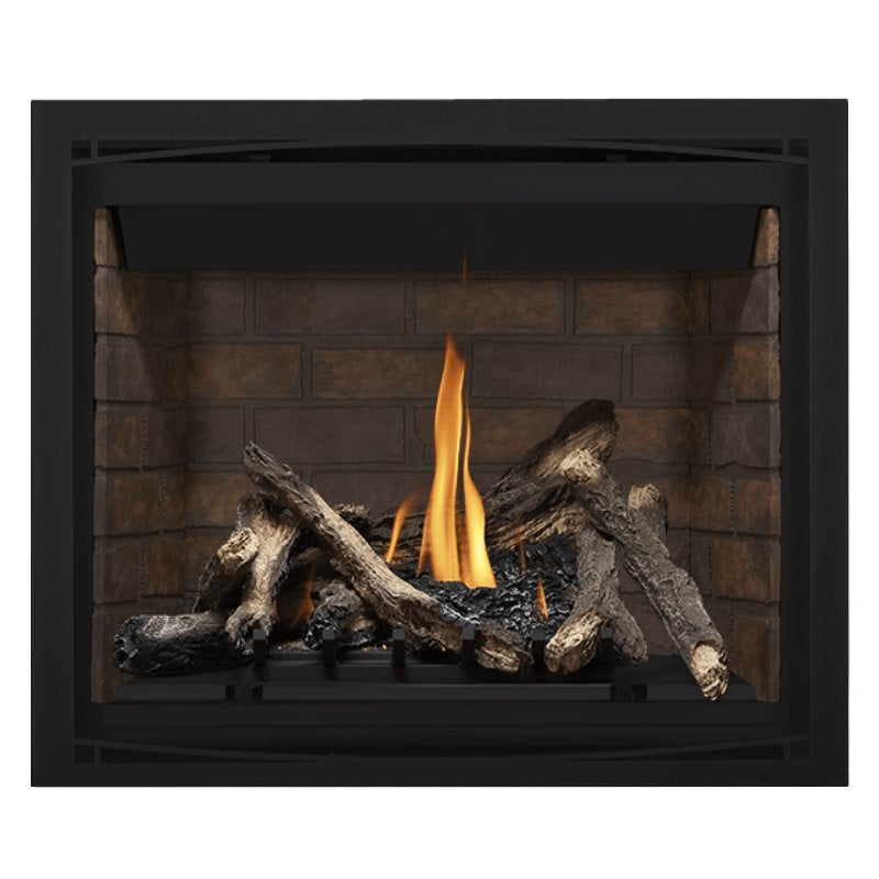 Napoleon Altitude 42 Inch Direct Vent Gas Fireplace - A42 Model | Indoor Home Heating & Cozy Living Room Fireplace for Winter