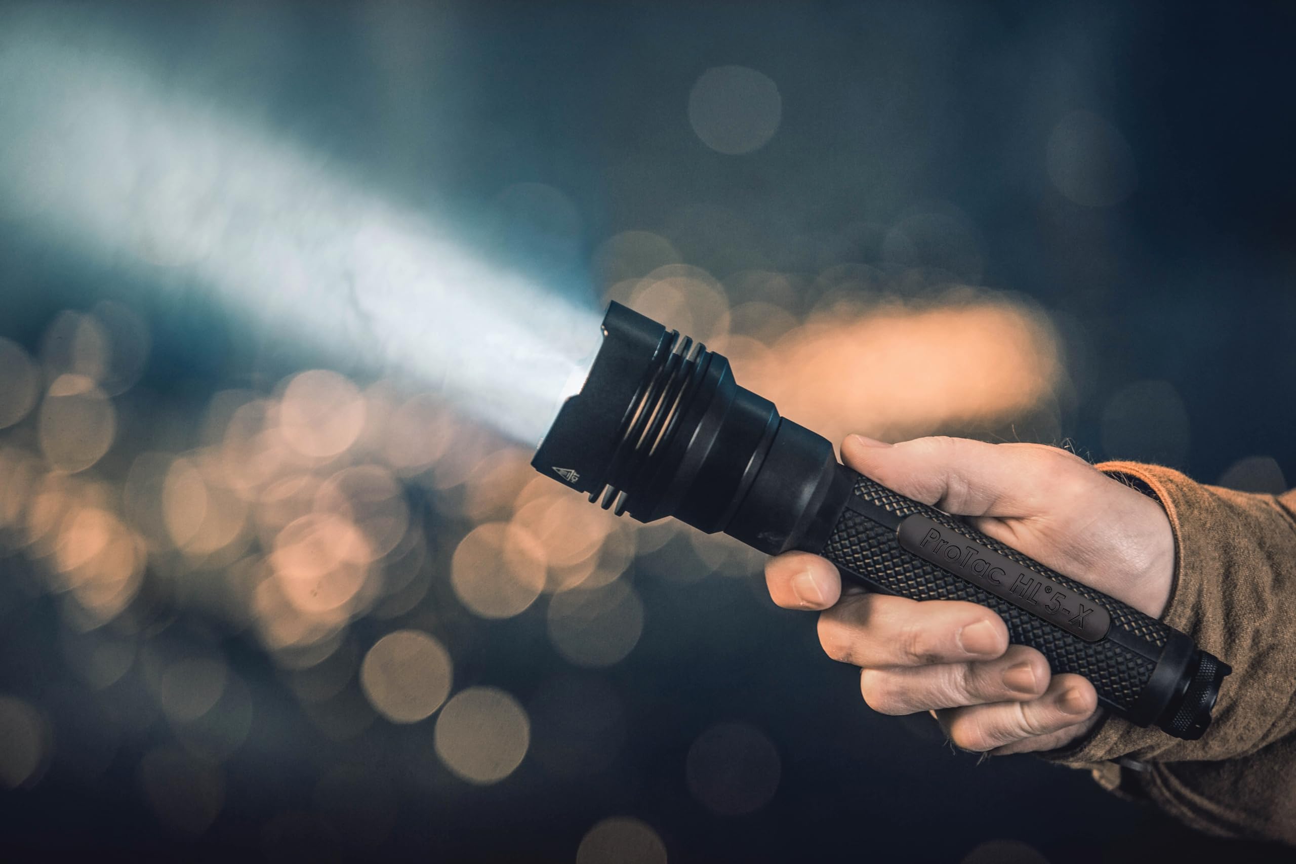 Streamlight 88081 ProTac HL 5-X USB 3500-Lumen Rechargeable Tactical Flashlight with 2 SL-B26 Battery Packs, Dual USB Cord & Wrist Lanyard - High-Intensity LED for Outdoor, Camping, Hunting & Emergency Use - Black (Box Packaging)