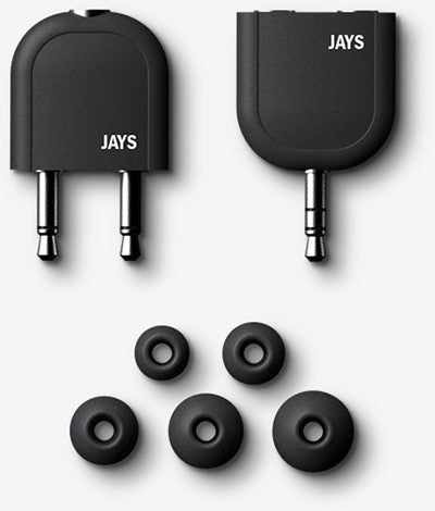 JAYS Two Heavy Bass Earphones - High-Quality Wired Earbuds with Deep Bass for Music Lovers | Perfect for Gym, Running, Commuting & Travel