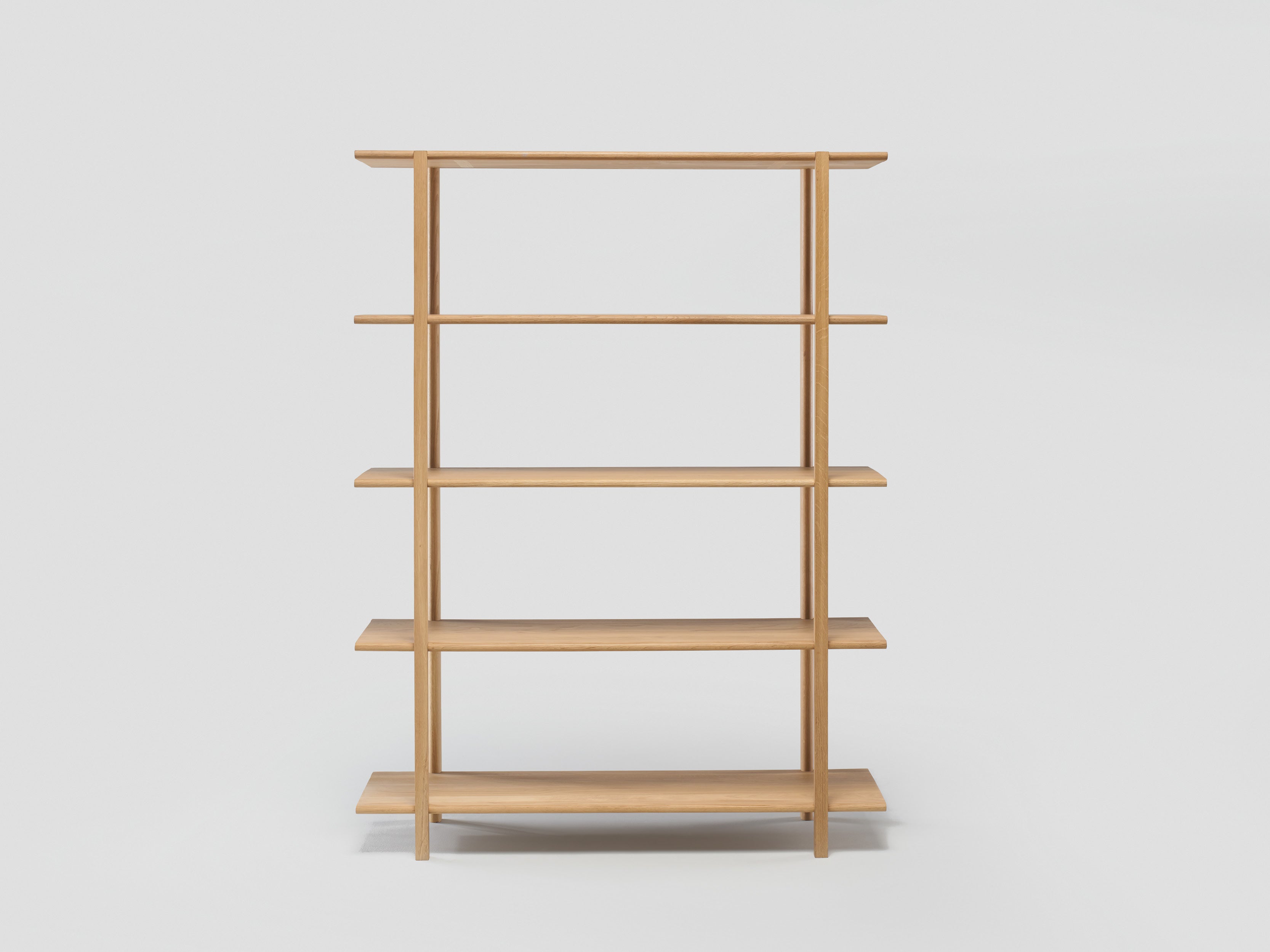 Farnsworth Bookshelf - Stylish Wooden Bookshelf for Home & Office - Perfect for Living Room, Bedroom, or Study Room Organization