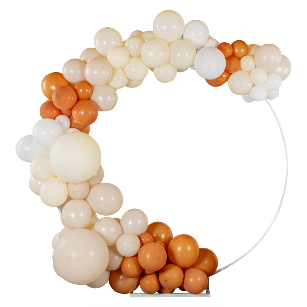 Balloonify Brown Beige White Balloon Arch Garland Kit - 149 Pieces for Party Decorations, Weddings, Baby Showers & Birthday Events