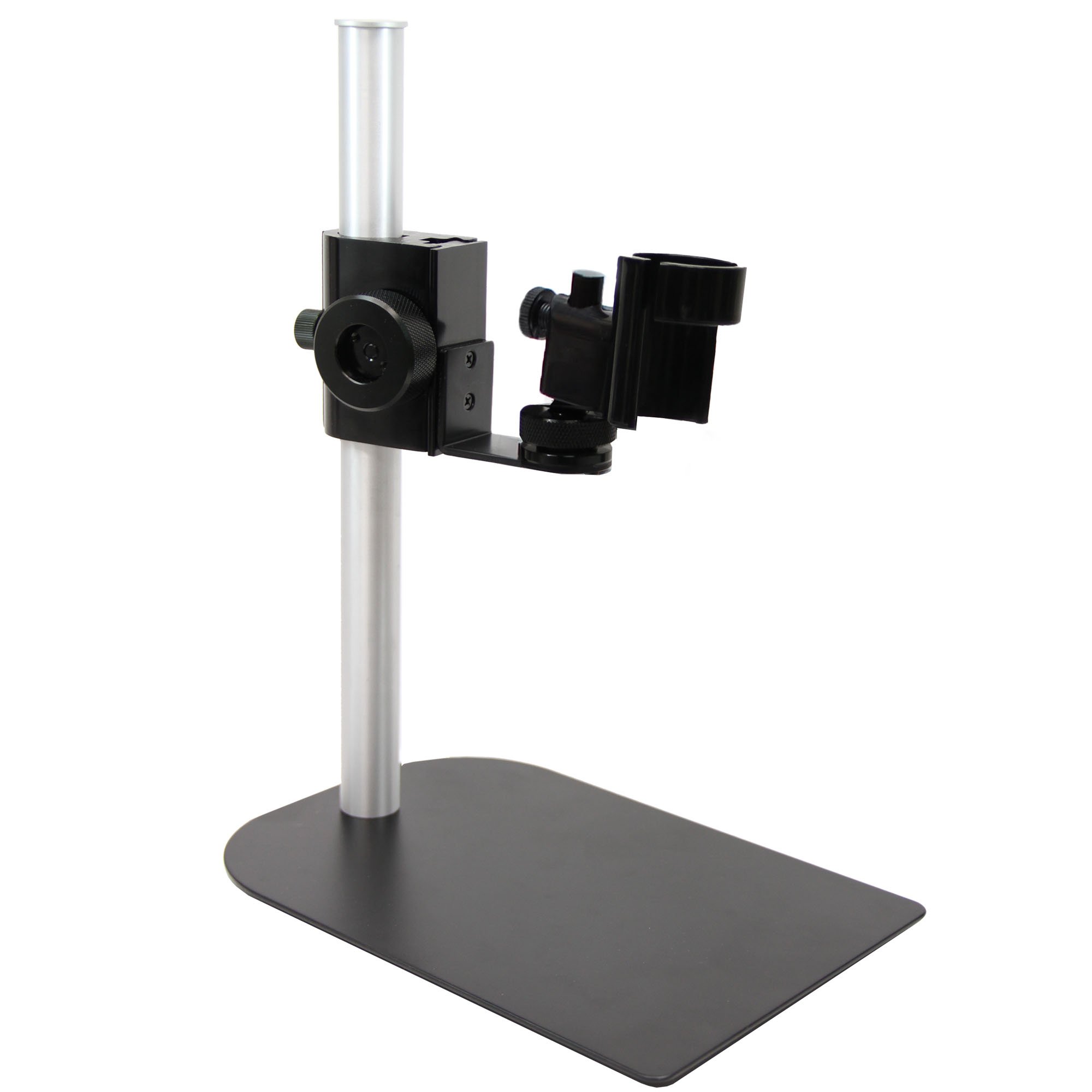 Dunwell Tech MS35B Adjustable Vertical Stand for Dino-Lite Microscopes | 8.07x4.92x12 Inch | Perfect for Lab Work & Precision Inspection