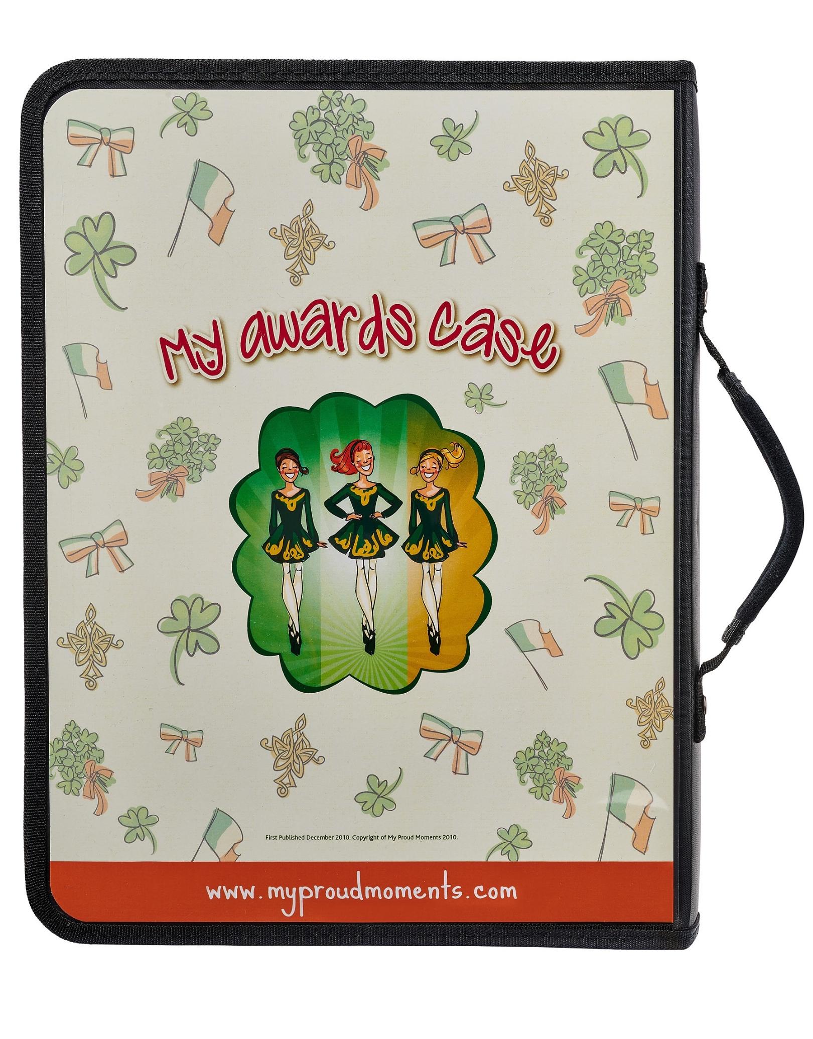 Irish Dance Medal, Badge & Certificate Display Case - Perfect for Award Storage and Competition Organization