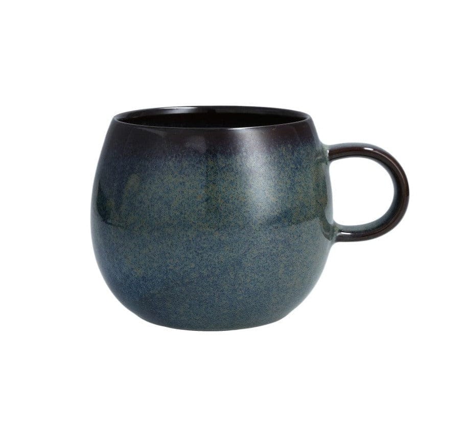 Fortessa Northern Lights Mug - 12 oz Insulated Coffee Cup with Glow-in-the-Dark Design - Perfect for Hot Drinks, Camping & Gift Giving