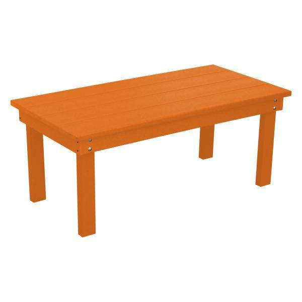 A & L Furniture Poly Hampton Coffee Table - Modern Living Room Centerpiece for Home Decor & Entertainment