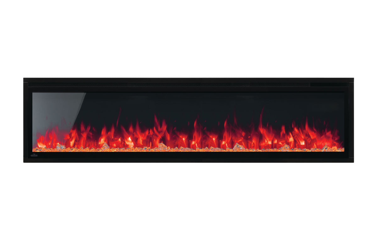 Napoleon Entice 72-Inch Wall Mount Recessed Linear Electric Fireplace - Modern Heating Solution for Living Room, Bedroom & Office Spaces