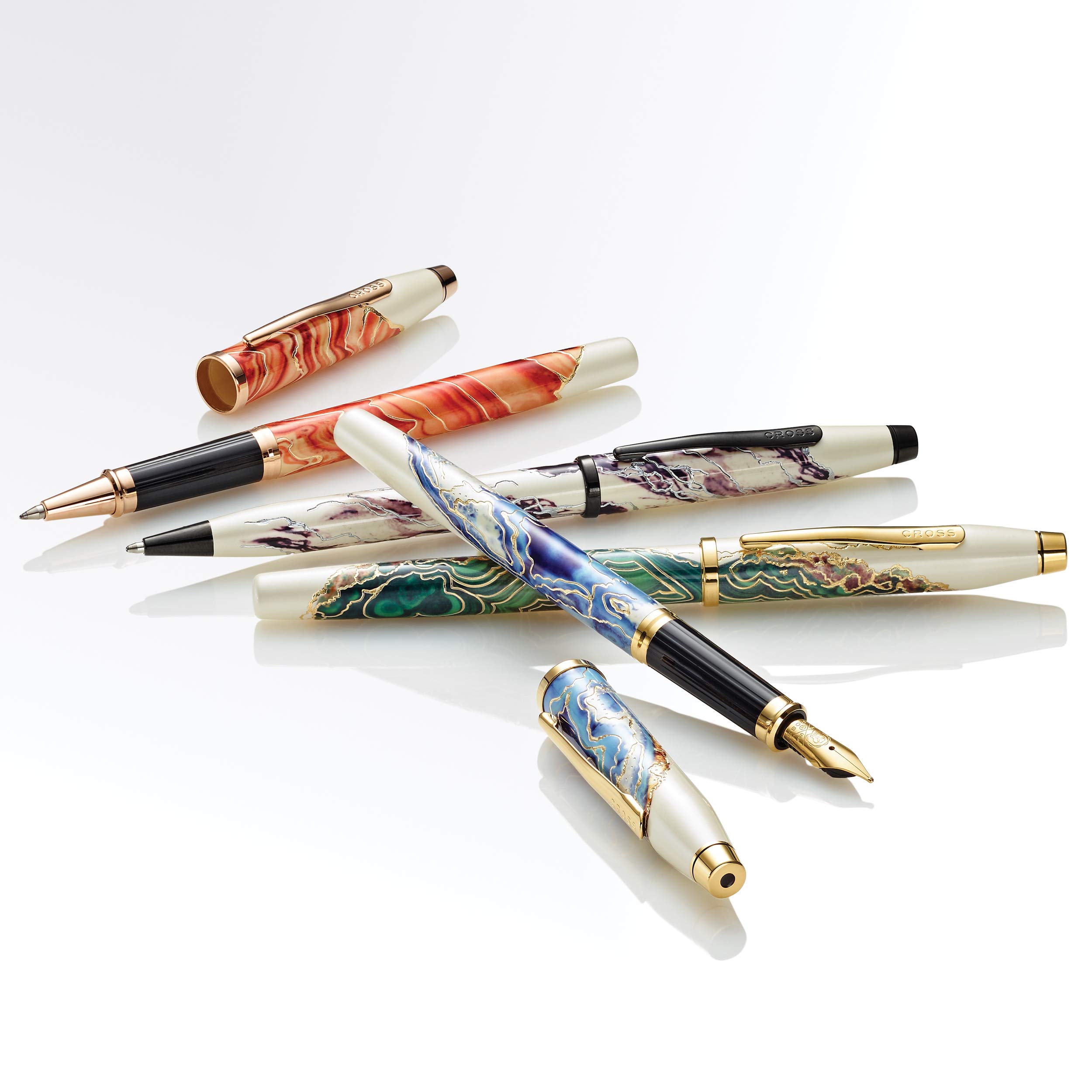 Cross Wanderlust Refillable Rollerball Pen with Black PVD Finish - Premium Gift Box Included for Gifts & Business - Perfect for Journaling, Note Taking & Professional Use