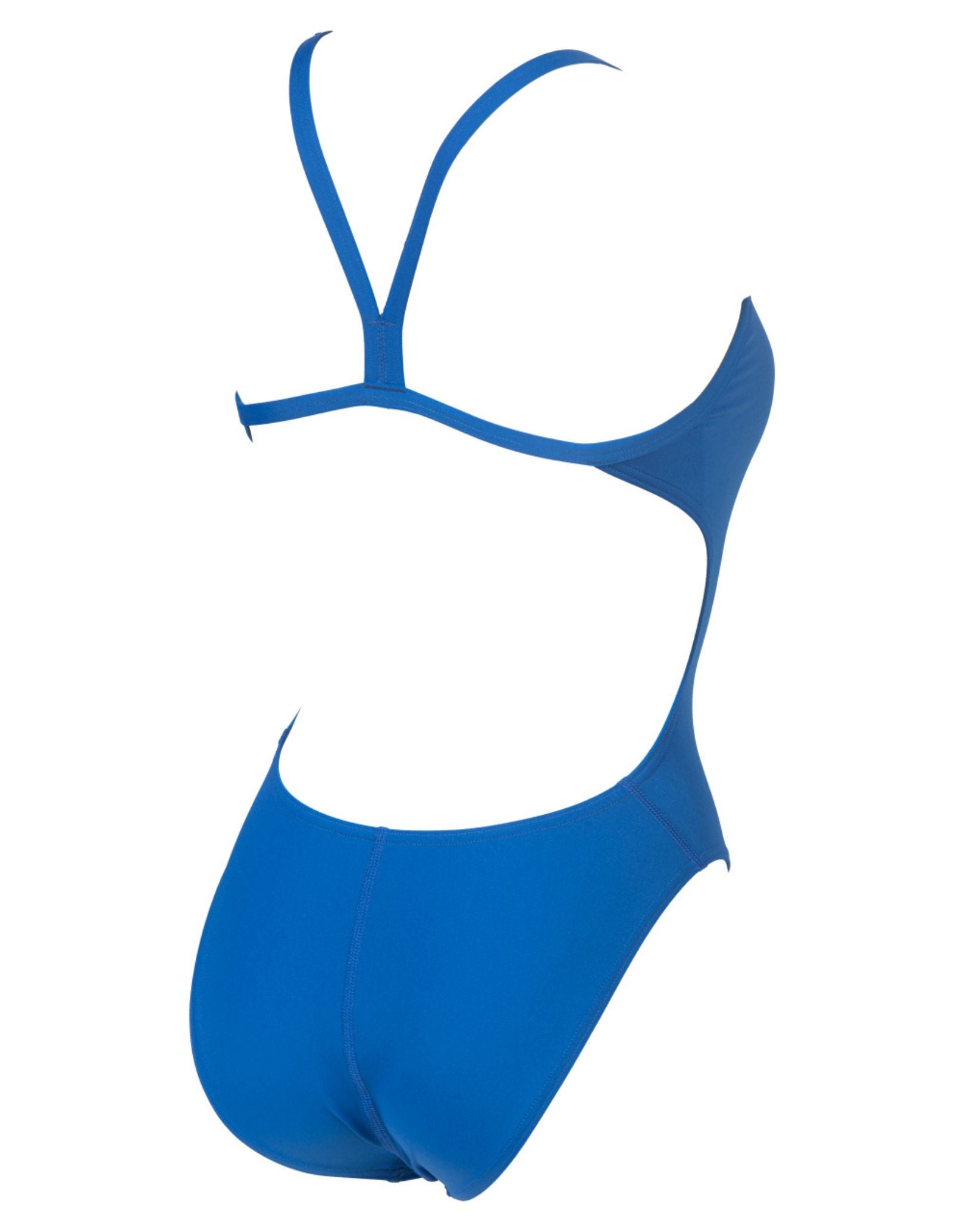 Team Challenge Solid Swimsuit for Women - Royal Blue & White Color Block One-Piece Bathing Suit - Perfect for Swimming, Beach Vacations, and Water Sports