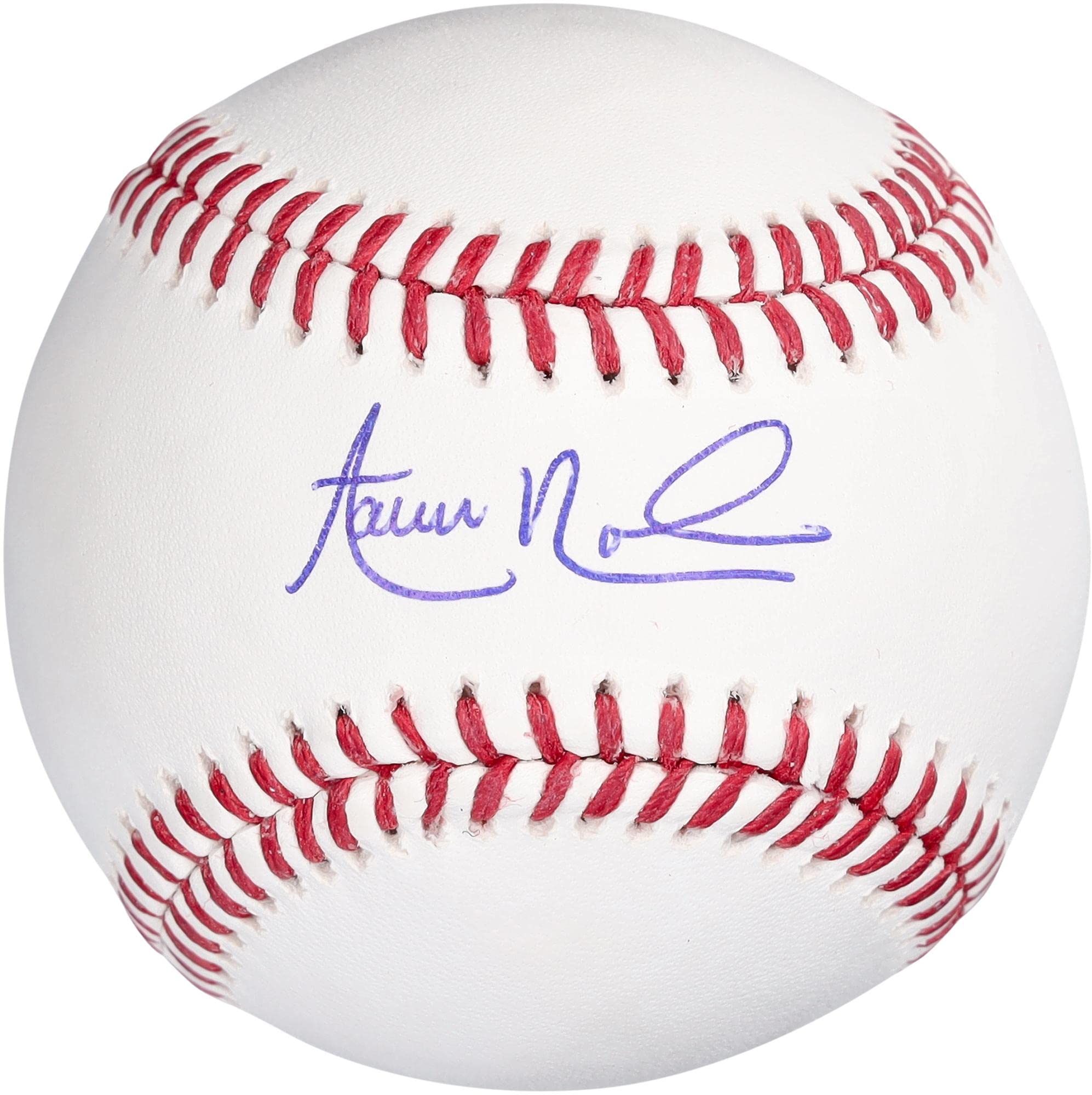 Aaron Nola Philadelphia Phillies Autographed Baseball - Official MLB Signed Collectible for Fans & Memorabilia Enthusiasts - Perfect for Display, Gifts, and Sports Collections