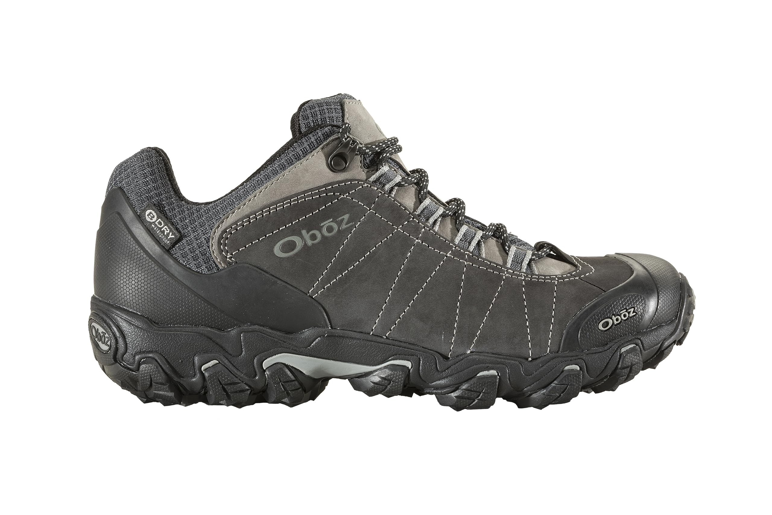 Oboz Men's Bridger Low B-Dry Waterproof Hiking Shoes - Lightweight & Durable Outdoor Footwear for Trail Walking, Camping & Backpacking Adventures
