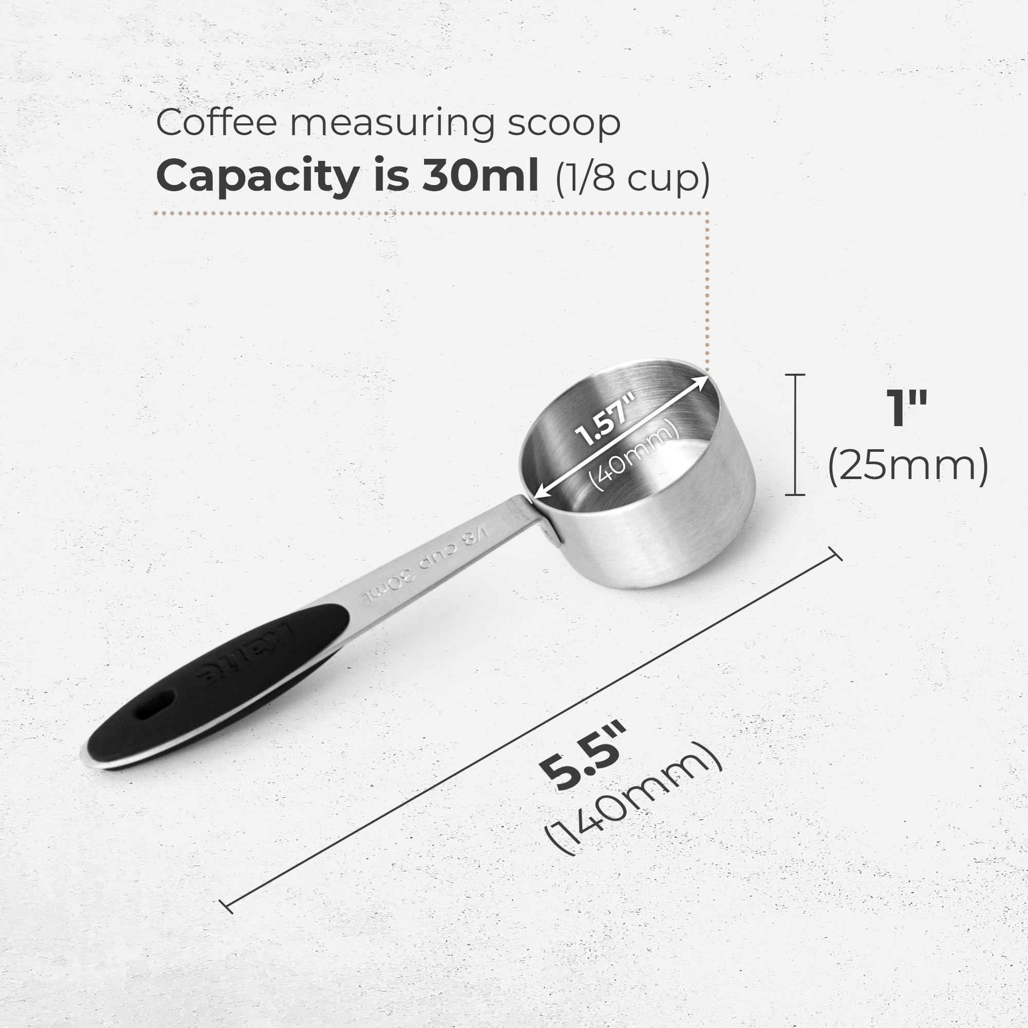 Premium Kaffe Electric Burr Coffee Grinder (5.5oz) with Adjustable Coarseness + 100% Arabica Colombian Medium Roast Coffee Beans (12oz) - Perfect for Fresh Home Brewing, Espresso, French Press & Cold Brew