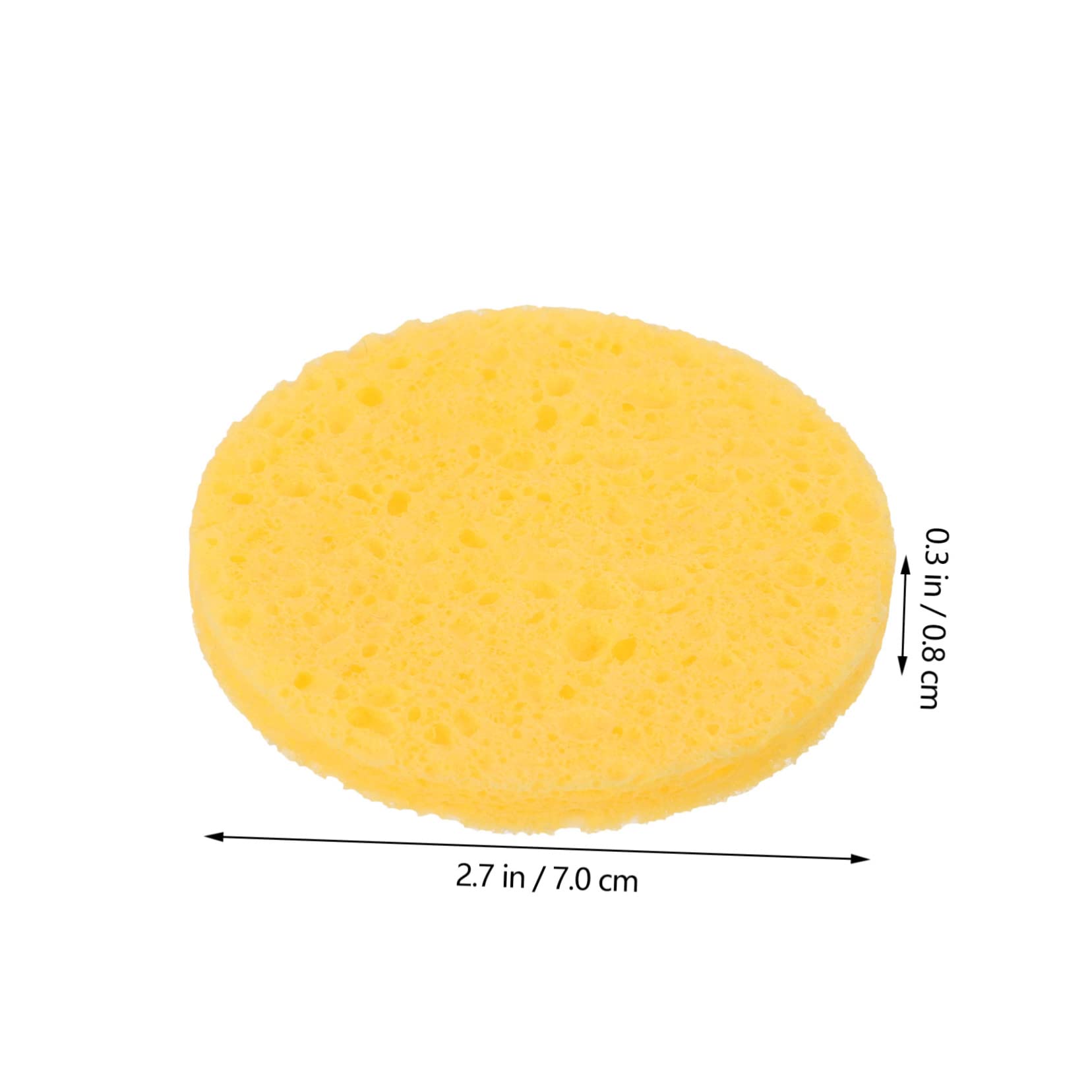 DOITOOL 90 Pcs Compressed Cotton Makeup Sponges - Foundation & Body Powder Puff, Wood Pulp Beauty Blenders for Flawless Makeup Application - Perfect for Home, Travel & Professional Makeup Kits