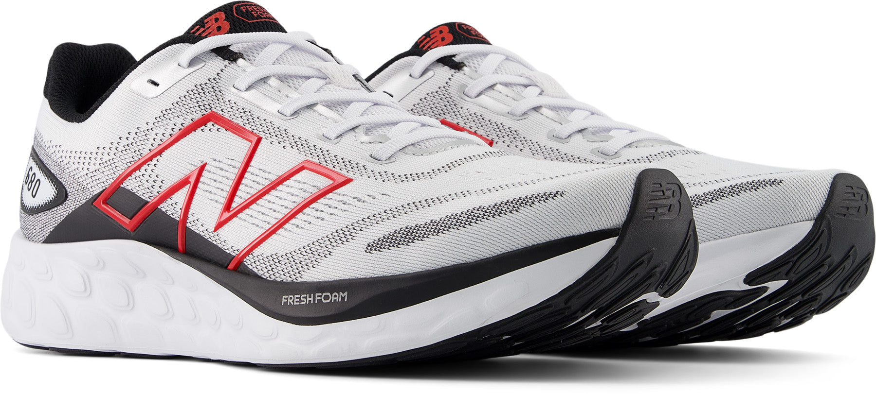 Men's 680 V8 Running Shoes - Wide Width (D) for Jogging, Gym & Outdoor Workouts - Lightweight & Breathable Sneakers