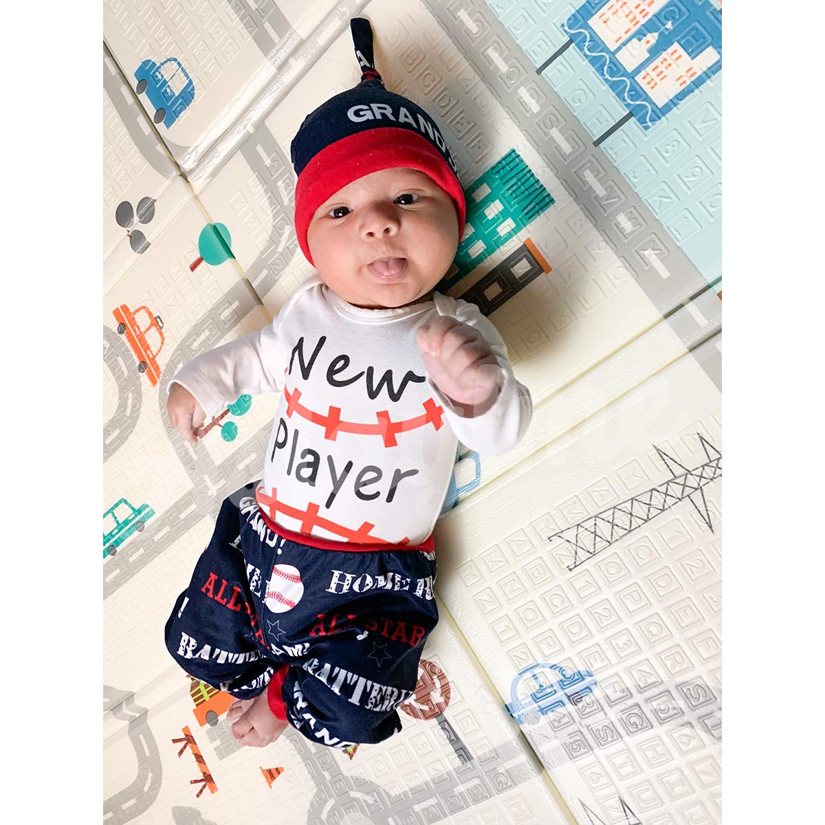 Newborn Baby Boy Clothes - Soft Cotton Coming Home Outfit & Romper Set | Perfect for Hospital Photos, First Outings & Newborn Photography