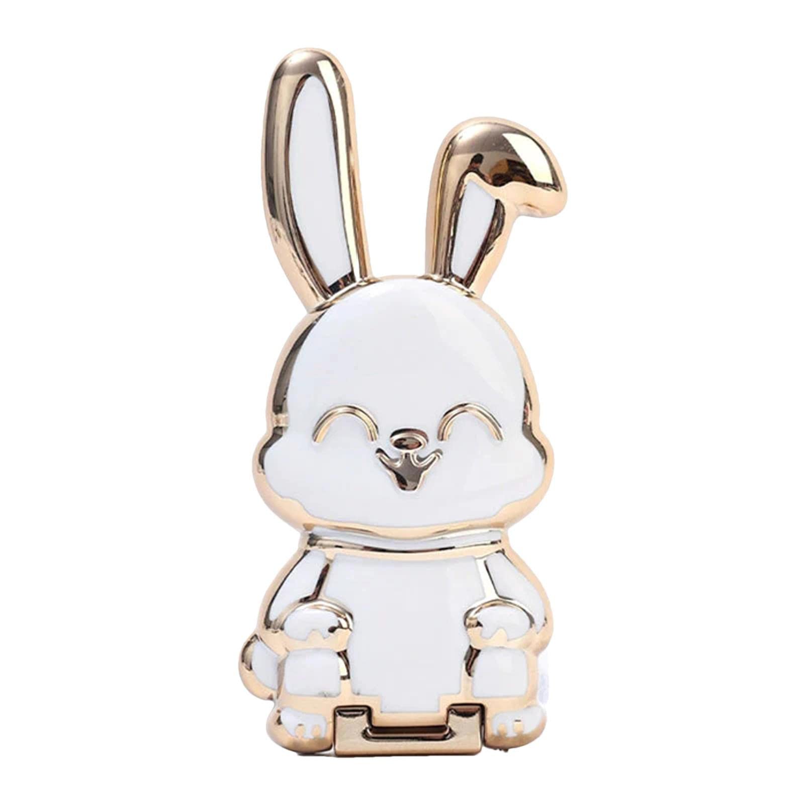 Universal Bunny Phone Holder Stand - Adhesive Rabbit Phone Bracket for All Smartphones (iPhone, Samsung, Android) | Perfect for Desk, Car Dashboard & Bedside Use