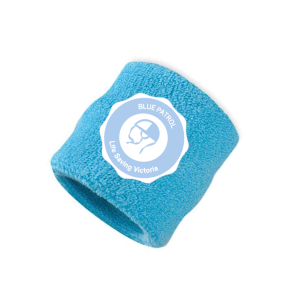 Blue Patrol Wrist Sweat Bands for Men & Women - Breathable Sports Wristbands for Basketball, Tennis, Gym Workouts & Outdoor Activities