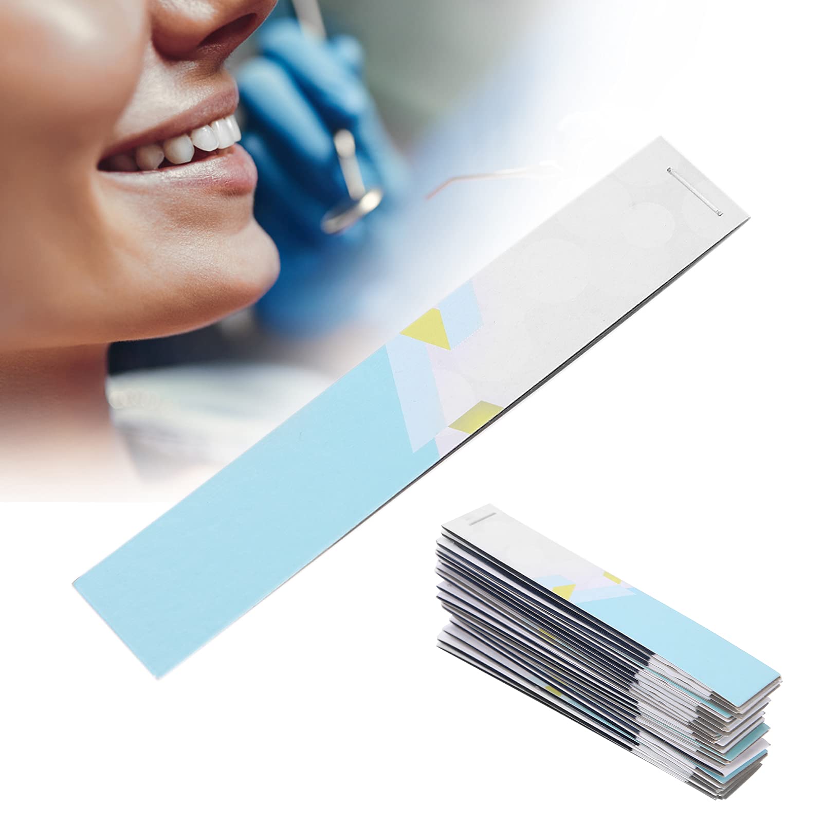 Premium Dental Articulating Paper Strips for Bite Registration - Blue Dentist Supplies for Teeth Occlusion & Oral Care - Perfect for Dental Clinics & Home Use
