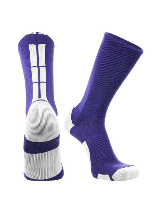 Baseline 3.0 Athletic Crew Socks for Men & Women - Moisture Wicking, Cushioned Support - Perfect for Running, Gym & Sports Activities