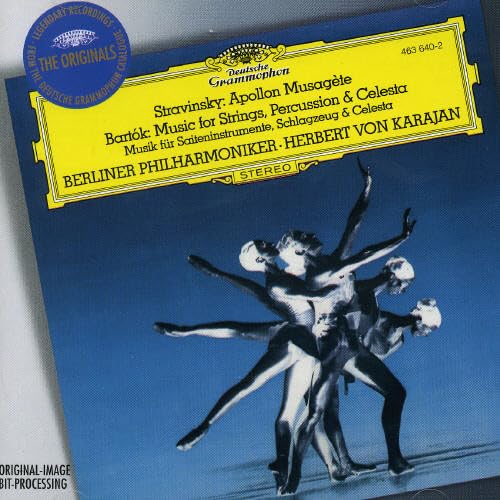 Stravinsky Apollon Musagète & Bartók Music for Strings Percussion Celesta - Classical Music CD for Relaxation, Study & Dinner Parties