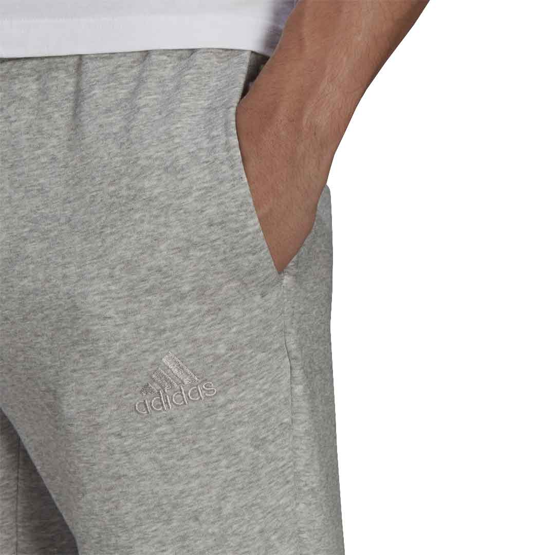 adidas Men's Tapered Cuff Fleece Pants GK8969 - Comfortable Winter Joggers for Running, Lounge & Casual Wear