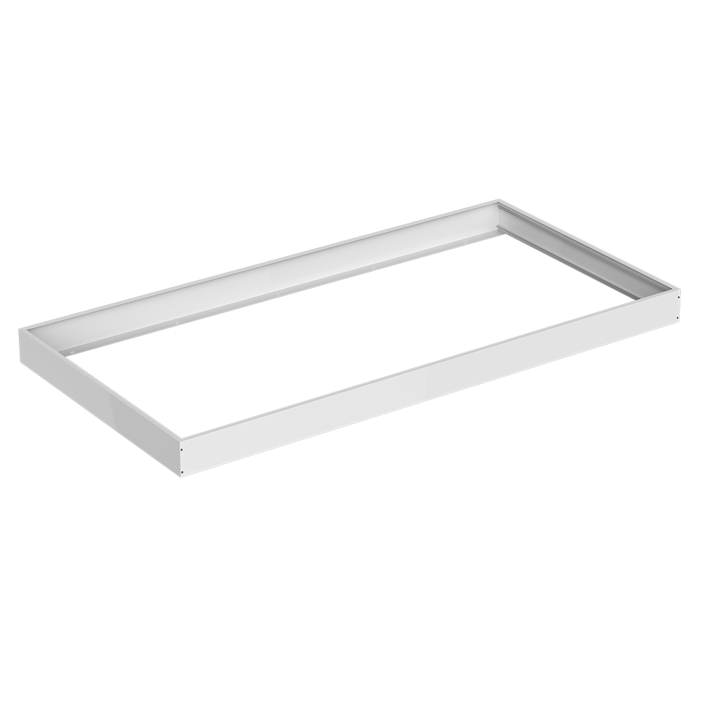 2'x4' LED Panel Light Surface Mount Kit - Easy Installation for Ceiling & Drop Ceiling Lights - Perfect for Offices, Schools & Commercial Spaces