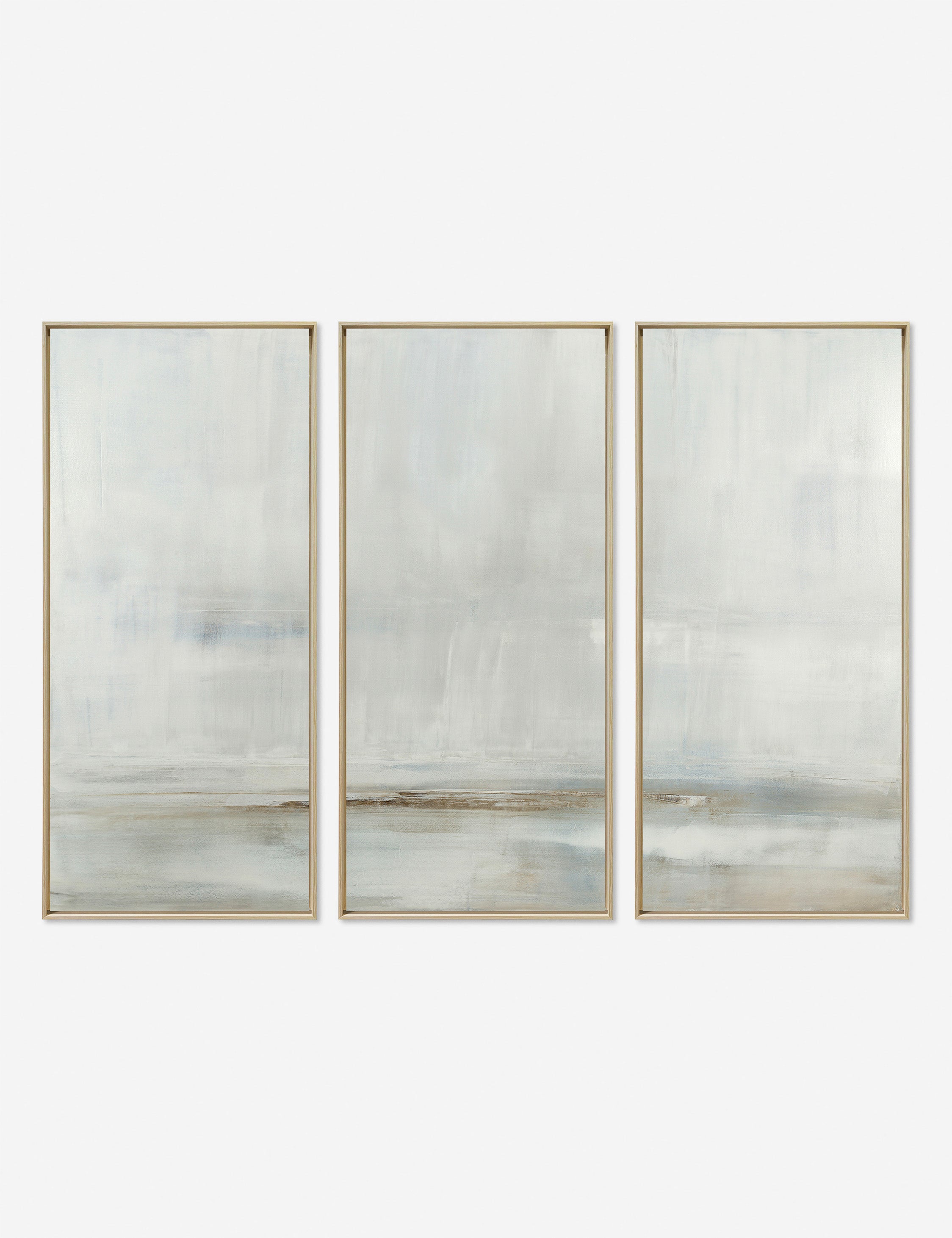 After The Storm Triptych Wall Art by Carol Benson Cobb - Coastal Home Decor for Living Room, Bedroom & Office