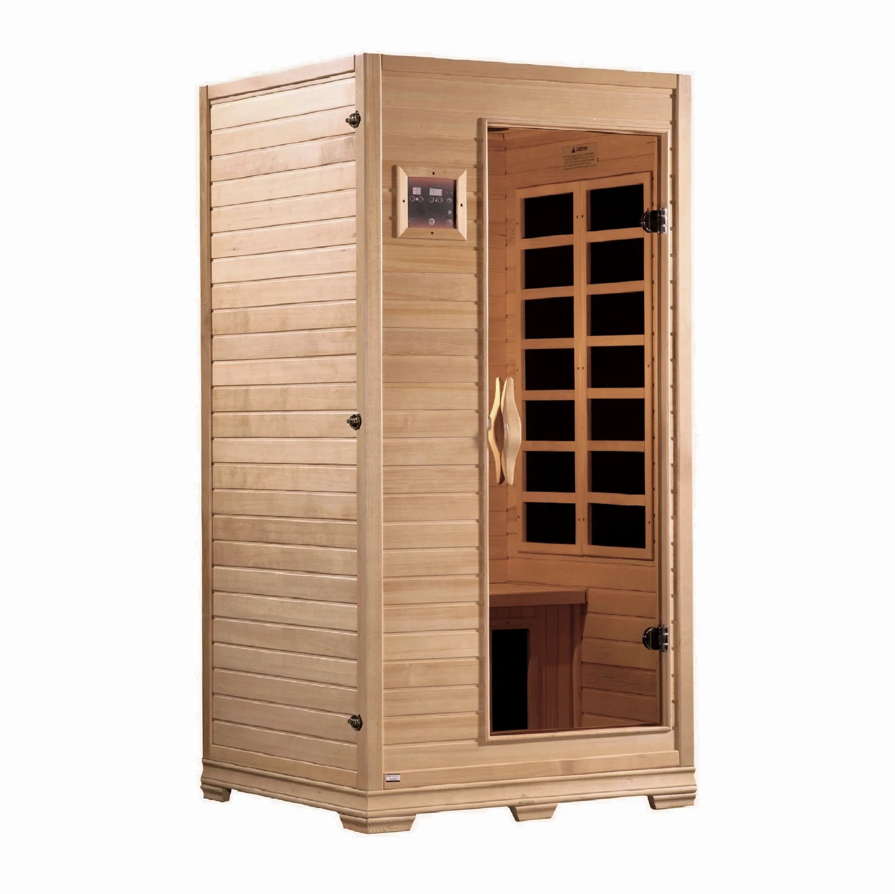 Low EMF Far Infrared Sauna for 1-2 Persons | Portable Home Spa for Relaxation & Detox | Perfect for Small Spaces & Wellness Routines