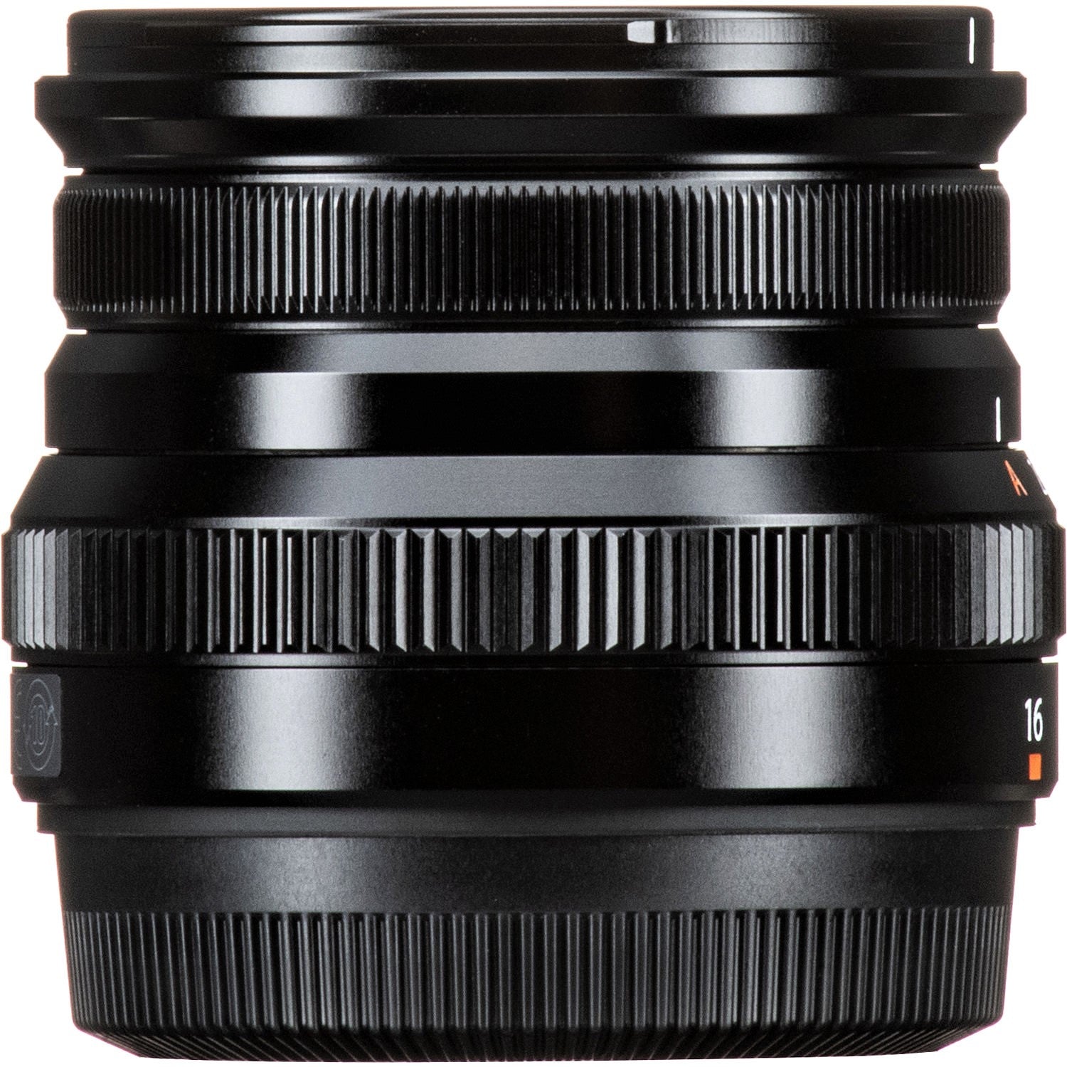 Fujifilm XF 16mm F2.8 R WR Lens - Black & Silver Weather-Resistant Prime Lens for Mirrorless Cameras | Perfect for Street Photography, Travel & Landscape Shots