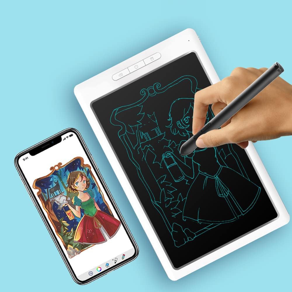 UHGFIMP 10x6 Inch Digital Drawing Tablet with 8192 Pressure Sensitivity - Graphic Pen Tablet for Artists, Designers & Students - Perfect for Sketching, Note-Taking & Online Teaching