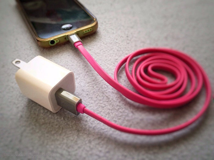 Thecoopidea Flat 1M Lightning Cable for iPhone - Durable Fast Charging Cord for iPhone 13/12/11/X/8/7, Perfect for Home, Office & Travel Charging
