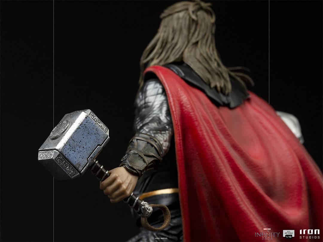 Iron Studios The Infinity Saga Thor Ultimate BDS Art Scale 1/10 Statue - Marvel Collectible Figure for Display & Home Decor