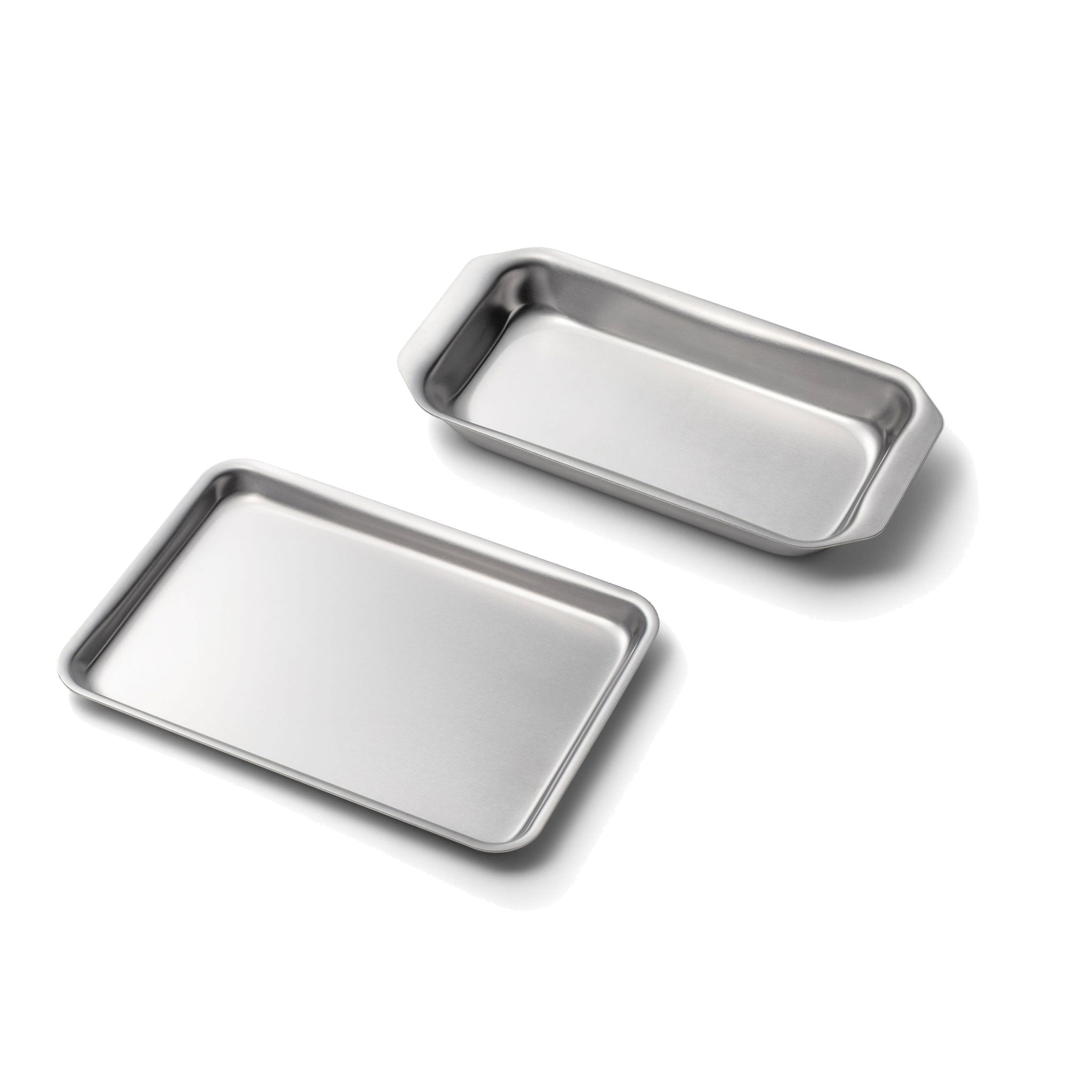 Premium Stainless Steel Clad Sheet Pan Set - 3-Piece Nonstick Baking Sheet Set for Cookies, Roasting & Baking - Oven Safe & Dishwasher Safe - Perfect for Home Cooking, Restaurants & Catering