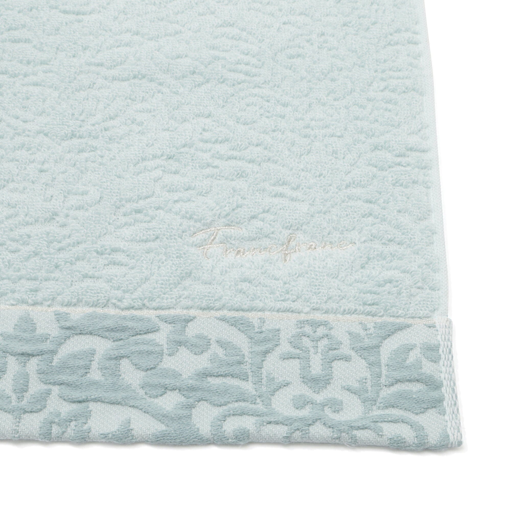 Antibacterial & Deodorizing Acanthus Face Towel - Soft & Absorbent Blue Facial Towel for Gym, Travel & Daily Skincare Routine