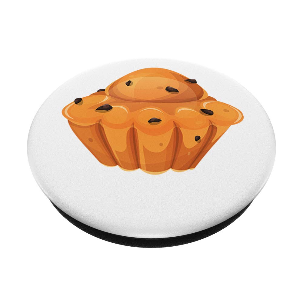 French Brioche with Chocolate Nuggets Halloween PopSockets - Phone & Tablet Grip Stand for iPhone, Samsung | Perfect for Halloween Parties, Trick-or-Treating & Fall Decorations