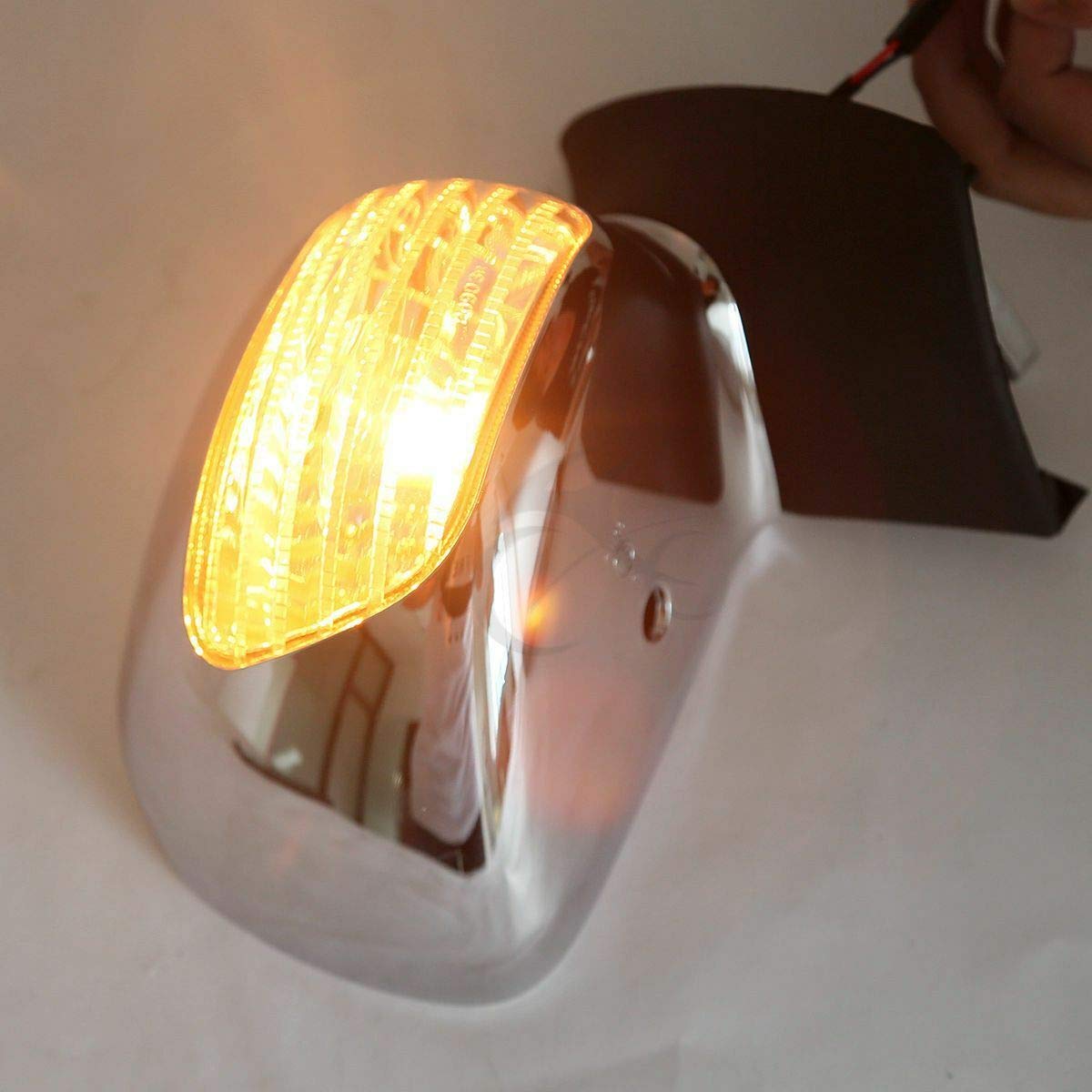 Premium Green-L Rearview Side Mirrors with LED Turn Signals for Honda Goldwing GL1800 (2001-2017 Models) - Enhanced Safety & Style for Motorcycle Riders