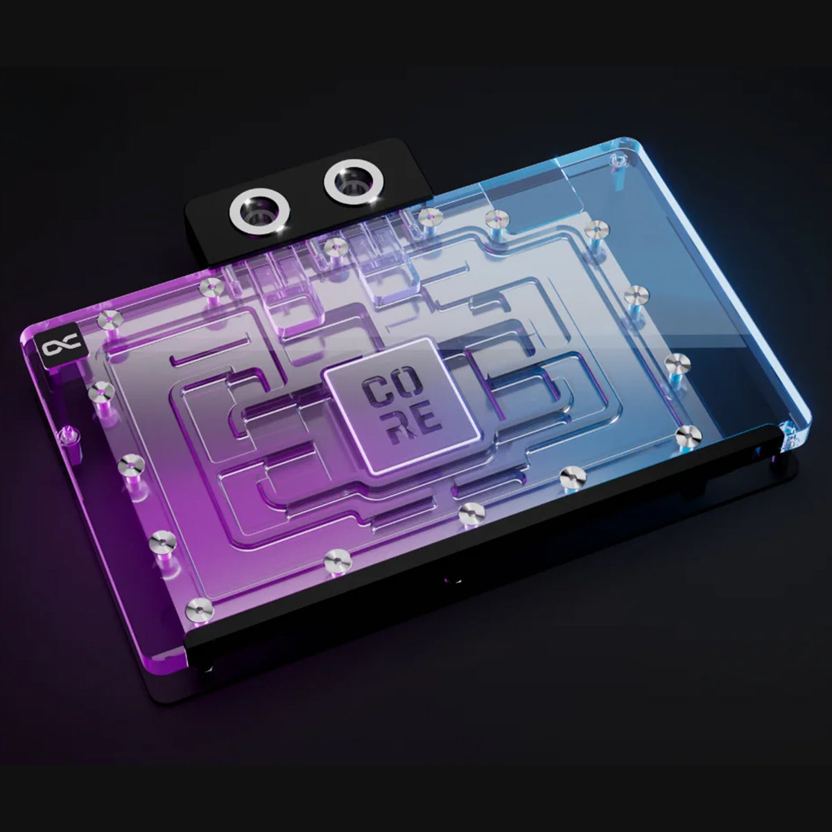 Alphacool Core GeForce RTX 5090 MSI Suprim & Vanguard GPU Water Block with Backplate - High Performance Liquid Cooling for Gaming PC and Cryptocurrency Mining Rigs