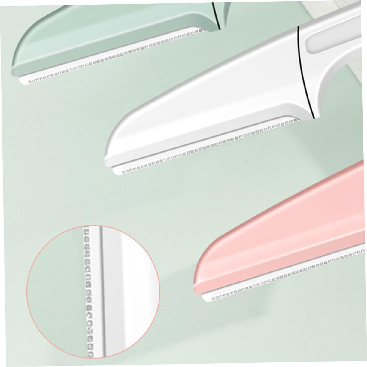 Healeved 6-Piece Eyebrow Trimmer Kit - Facial Waxing, Hair Plucker, Razor & Scissors Set for Women & Men - Perfect for Eyebrow Shaping, Facial Hair Removal & Grooming at Home or Salon