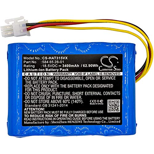 18.5V Replacement Battery for Robomow Sileno+ R100LIC/R160Li/R130Li (2016-2018 Models) - Compatible with Robomow Sileno Series Lawn Mowers - Perfect for Home Garden & Yard Maintenance
