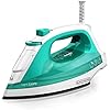 Light 'N Easy™ Compact Steam Iron - Portable Travel Iron for Clothes, Wrinkles, Quick Heating - Perfect for Home, Travel & Office Use - Teal