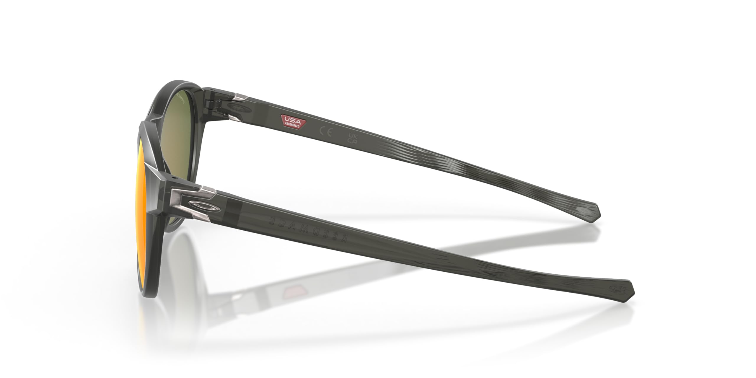Oakley Men's Oo9126 Reedmace Round Polarized Sunglasses for Driving, Running & Outdoor Sports - UV Protection & Lightweight Frame