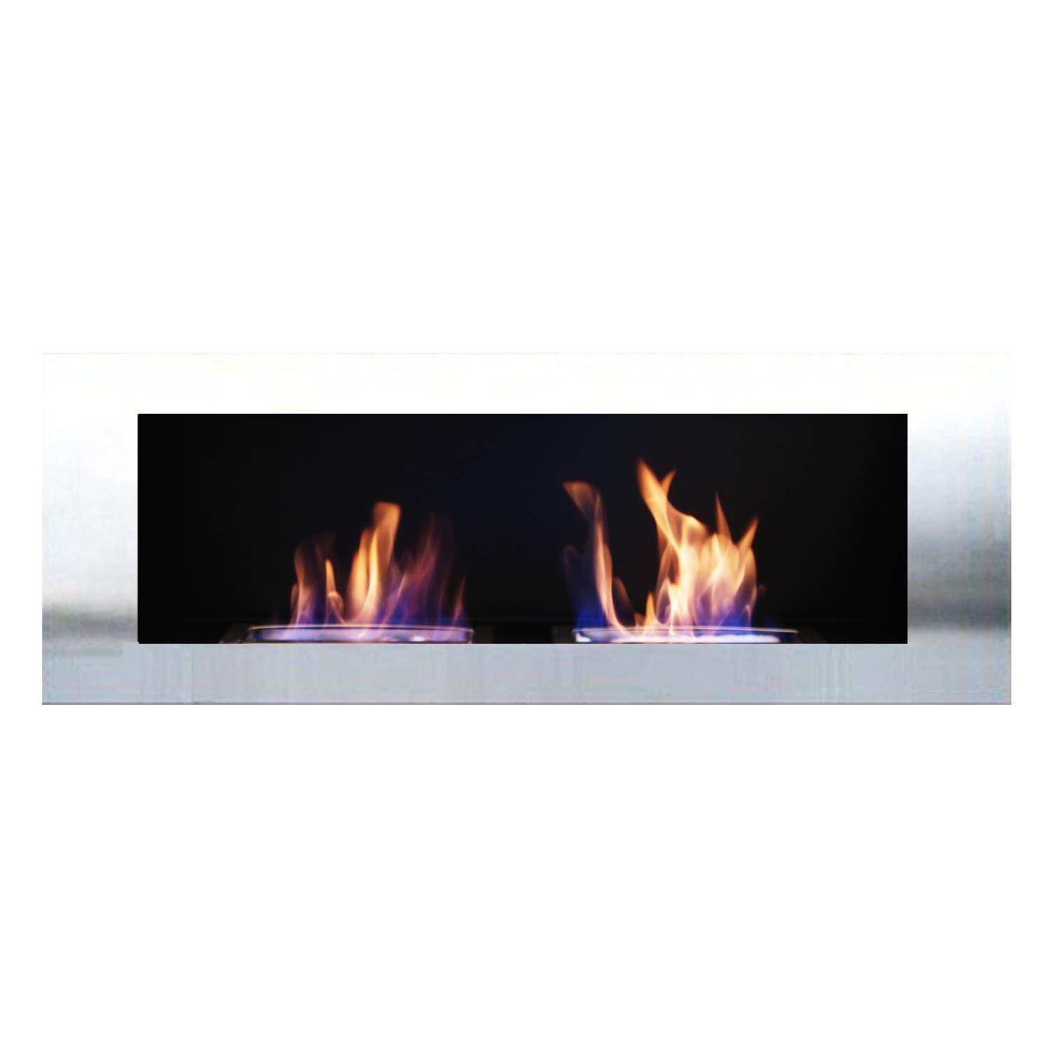 Premium Bio-Ethanol Fireplace Gel - Celin Deluxe Model with 6 Color Options (Stainless Steel) | Indoor/Outdoor Decorative Heating Solution for Home, Patio & Restaurant Ambiance