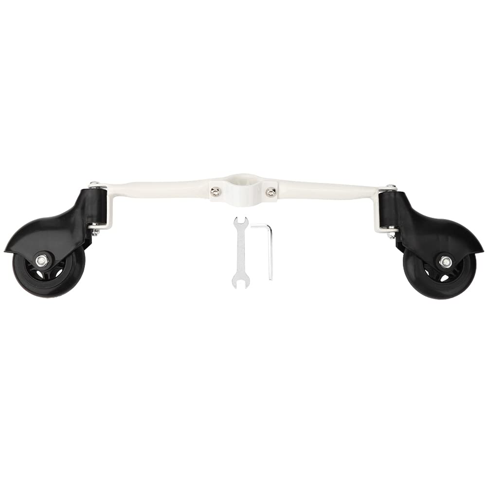 Ruiqas Detachable Auxiliary Wheel for Baby Stroller & Tricycle - Portable Kids Stroller Accessory for Enhanced Stability & Safety - Perfect for Outdoor Walks, Park Visits, and Shopping Trips
