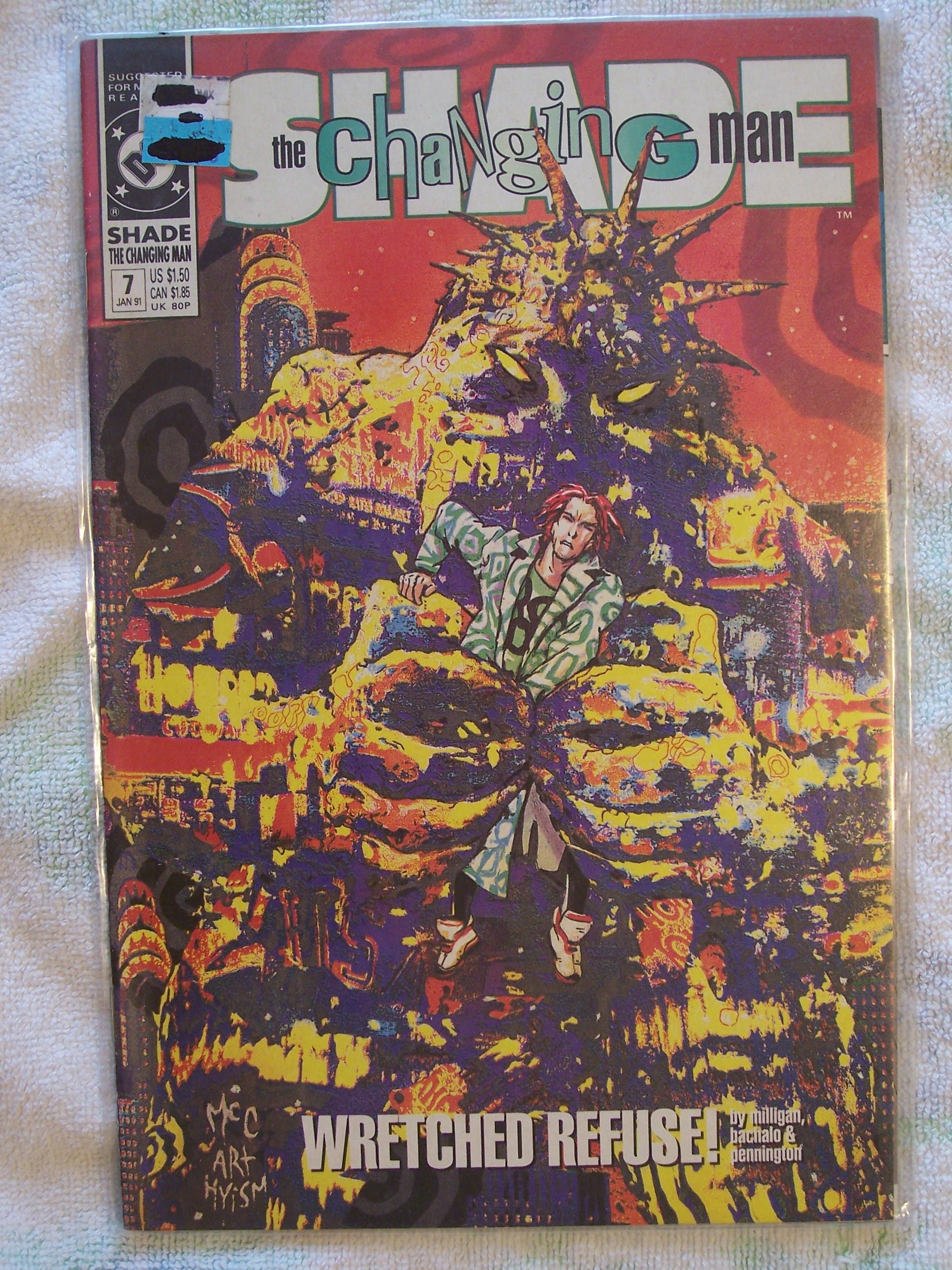 Shade, The Changing Man #7 - Comic Book for Collectors & Readers | Perfect for Superhero Fans & Graphic Novel Enthusiasts