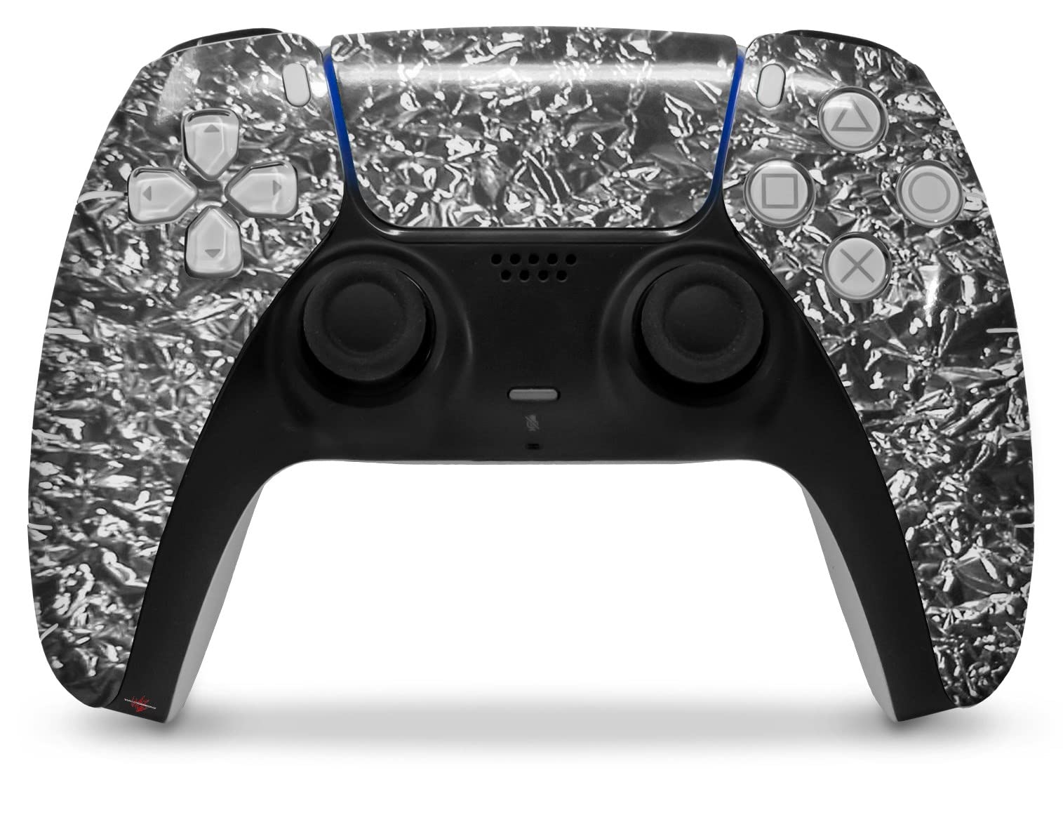 PS5 DualSense Controller Skin Wrap - Aluminum Foil for Gaming Protection