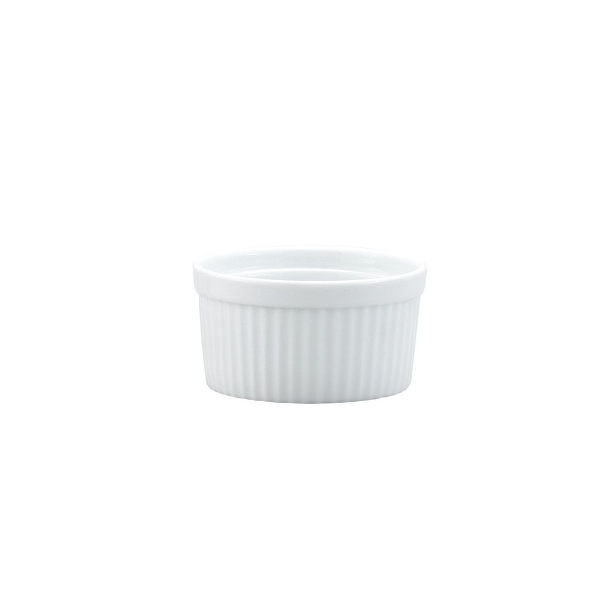 8oz Ceramic Souffle Ramekins - Oven Safe Baking Dishes for Creme Brulee, French Onion Soup & Individual Desserts - Perfect for Home Cooking & Restaurant Use