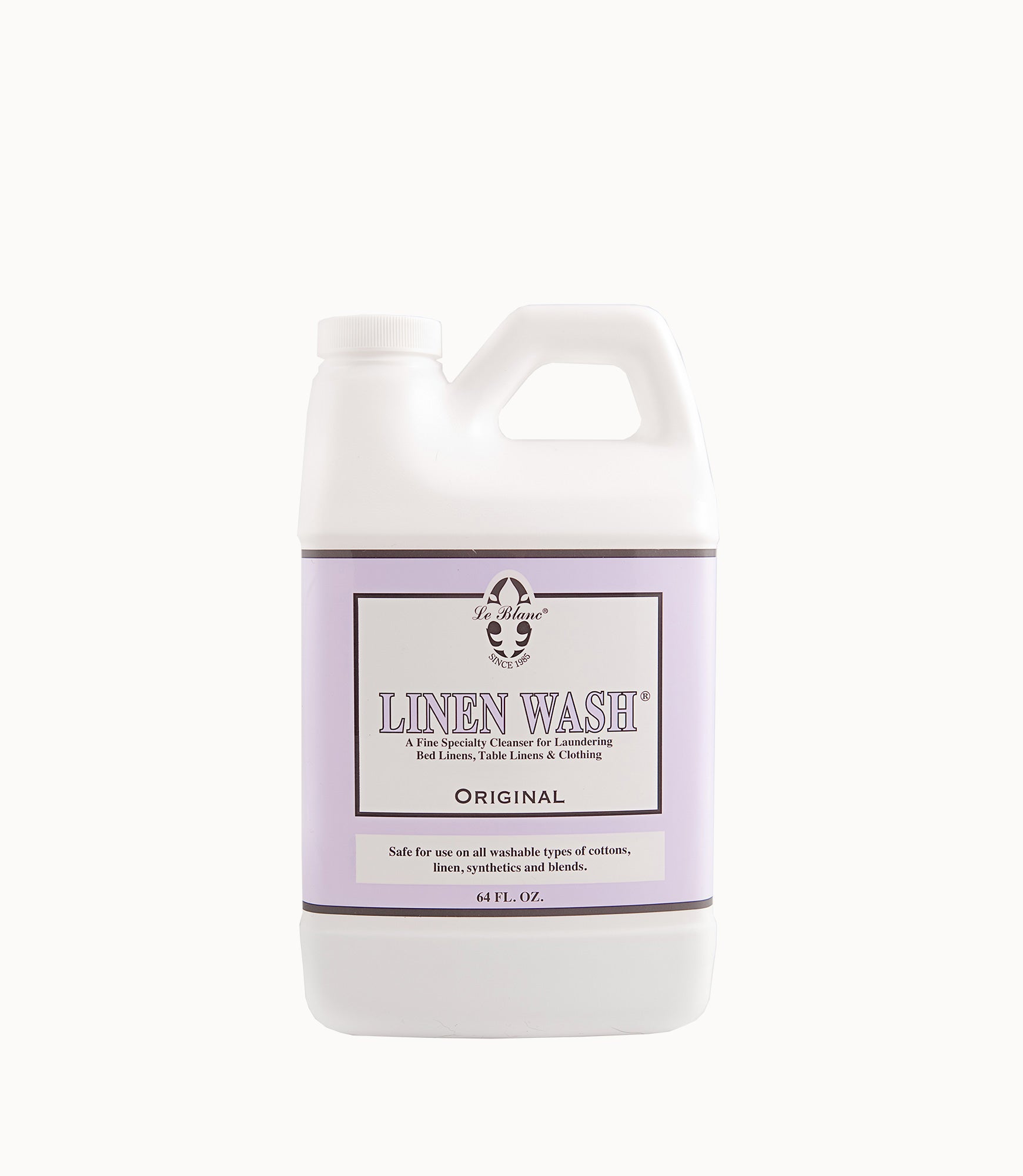 Premium Le Blanc Linen Wash - Gentle Detergent for Delicate Fabrics, White & Color Protection | Perfect for Luxury Bedding, Table Linens & Baby Clothes