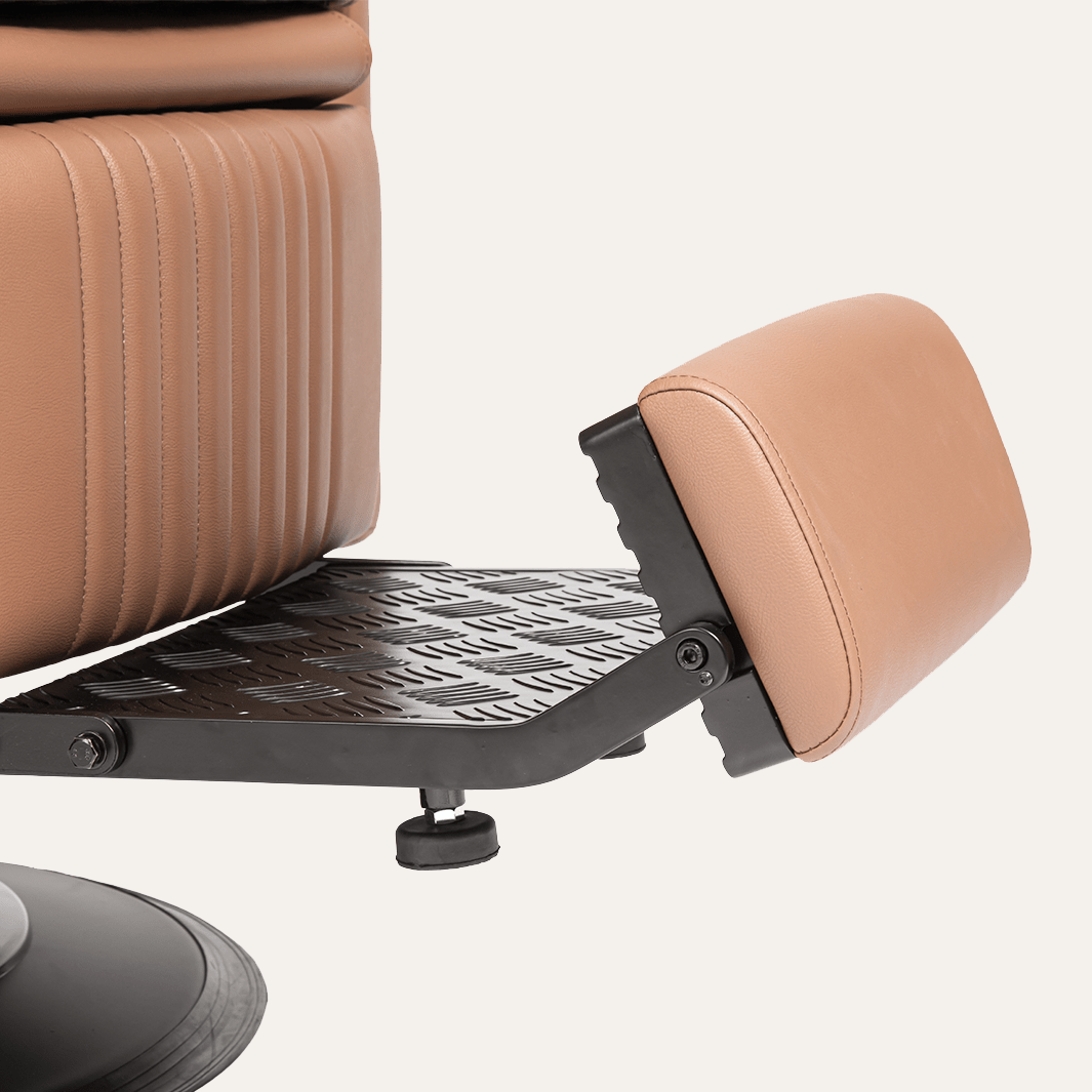 Professional BARBER CHAIR for Salon & Home Use - Heavy Duty Hydraulic Styling Chair with Adjustable Height & Reclining Back - Perfect for Haircuts, Shaves & Styling