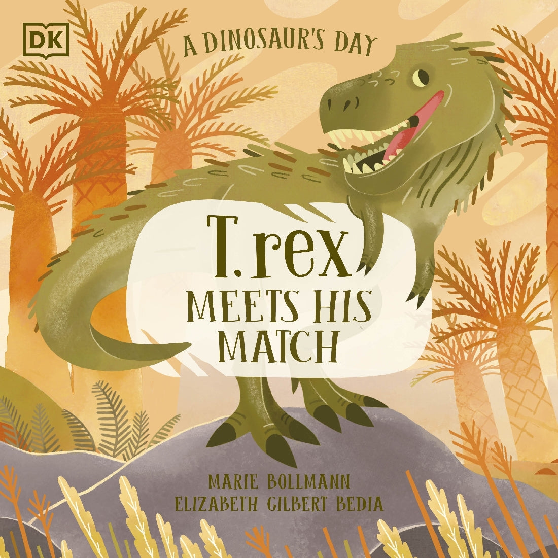 A Dinosaur's Day: T. rex Meets His Match - Engaging Kids' Dinosaur Book for Bedtime Reading & Classroom Learning | Fun Educational Story for Children Ages 4-8