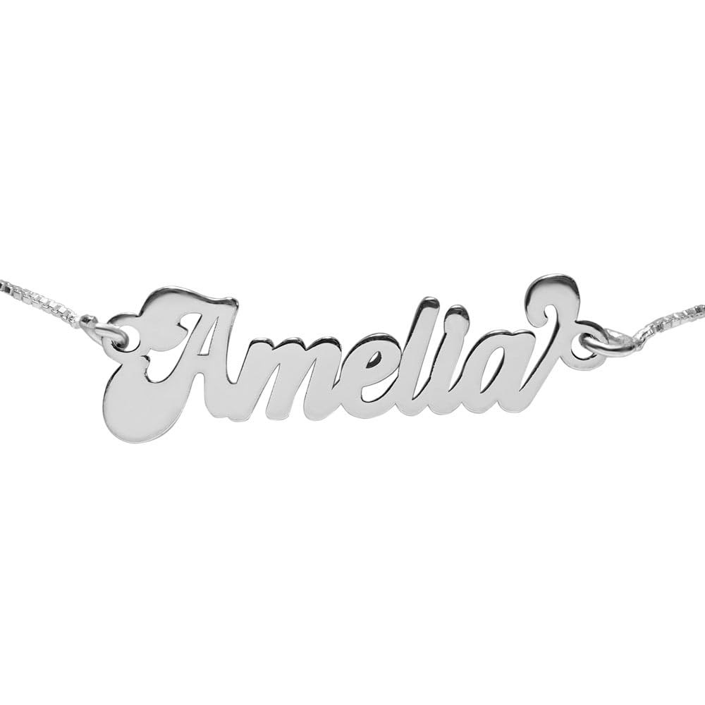 Personalized Name Anklet - Custom Silver & Gold Ankle Bracelet with Any Name | PicturesOnGold Exclusive | Perfect for Gifts, Weddings & Beach Fashion